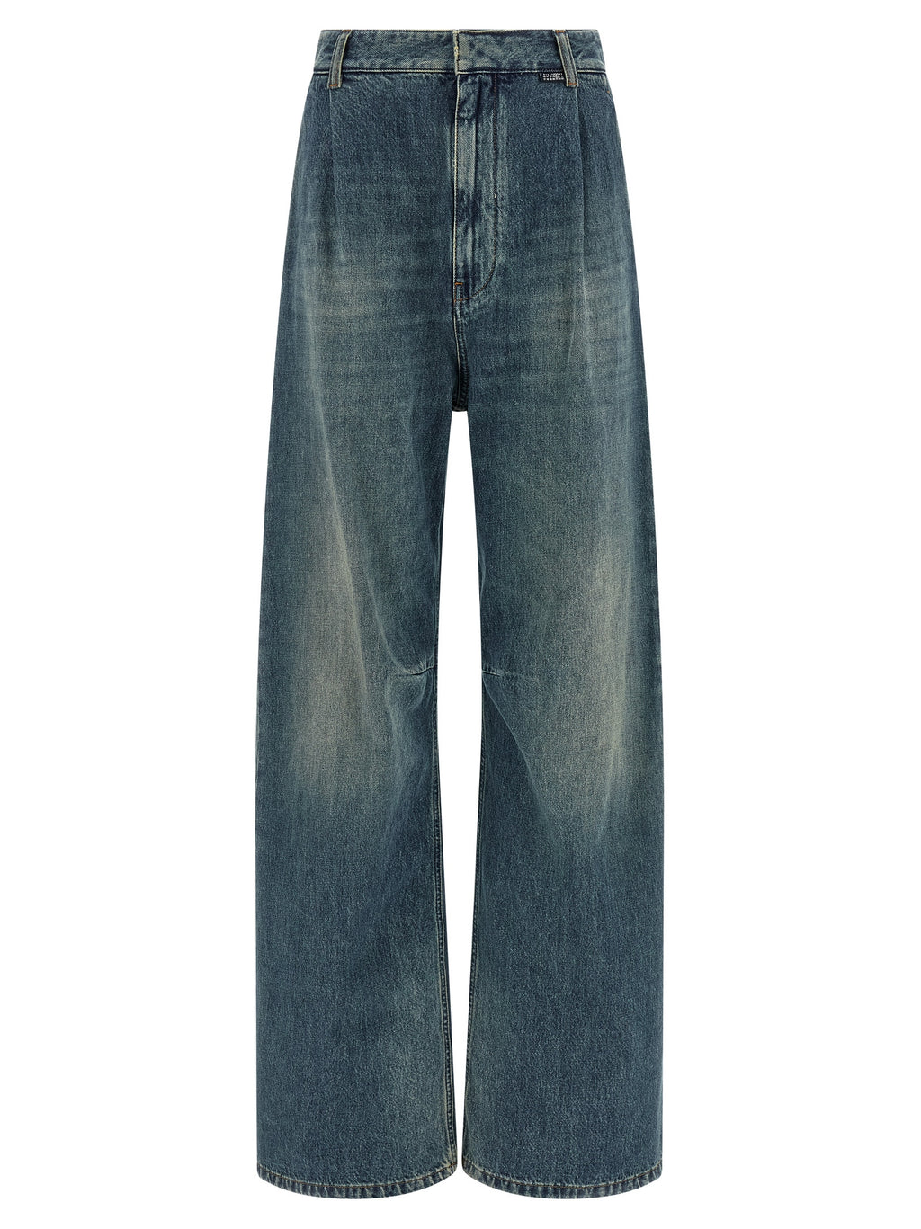 MM6 Maison Margiela Blue Cotton Jeans Denim