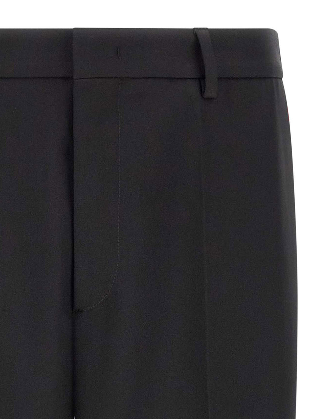 Jil Sander Black Polyester Dress Pants