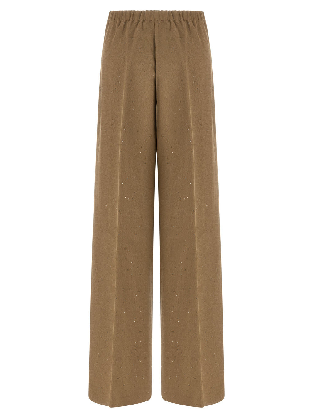 Herno Brown Viscose Casual Pants