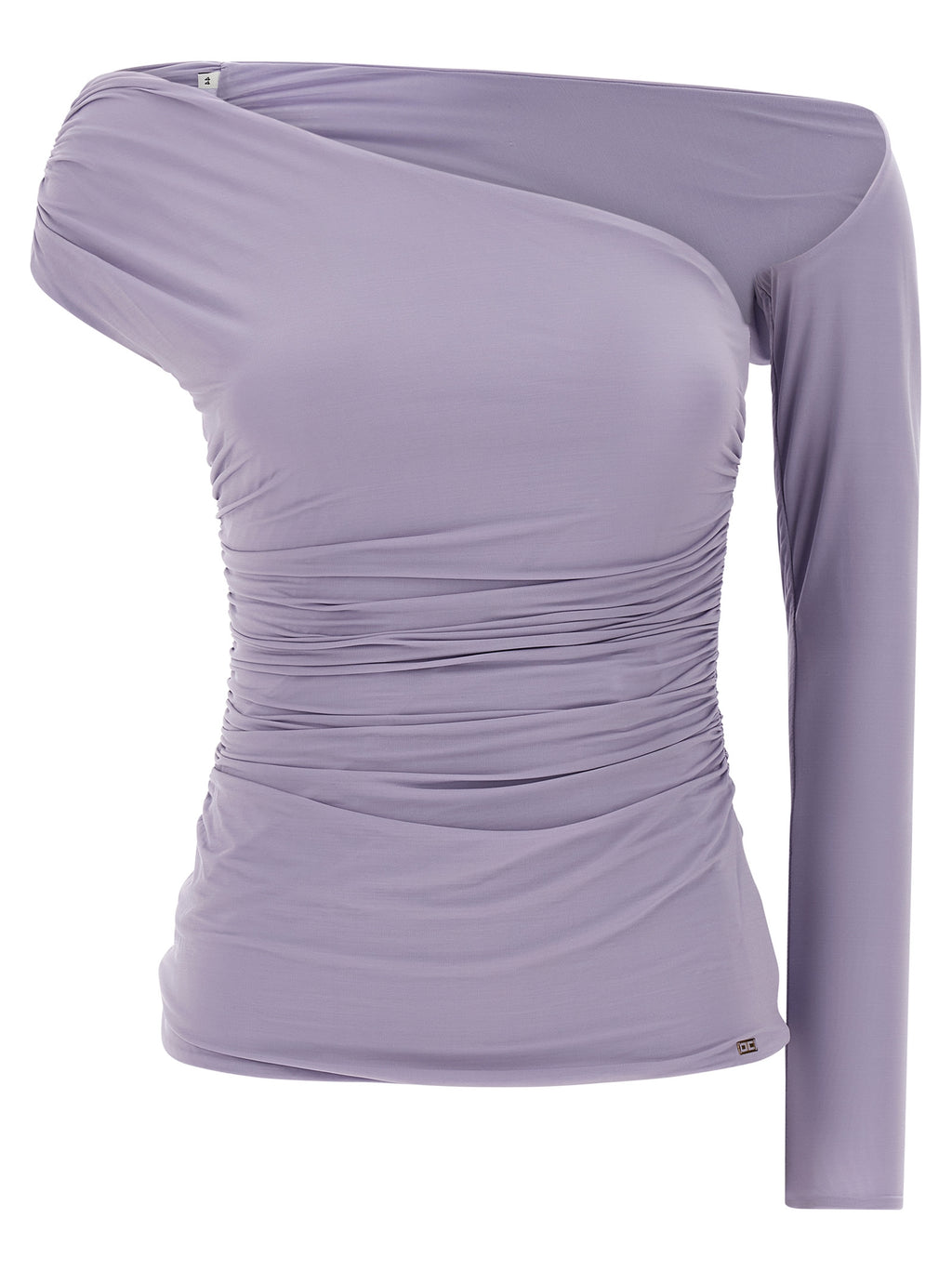 Elisabetta Franchi Purple Viscose Tank Tops