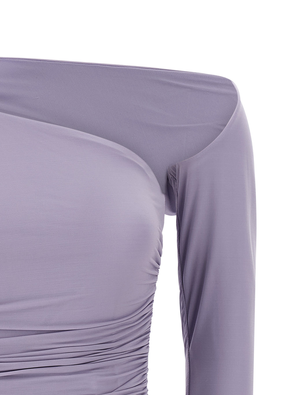 Elisabetta Franchi Purple Viscose Tank Tops