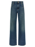 Brunello Cucinelli Blue Cotton Jeans Denim