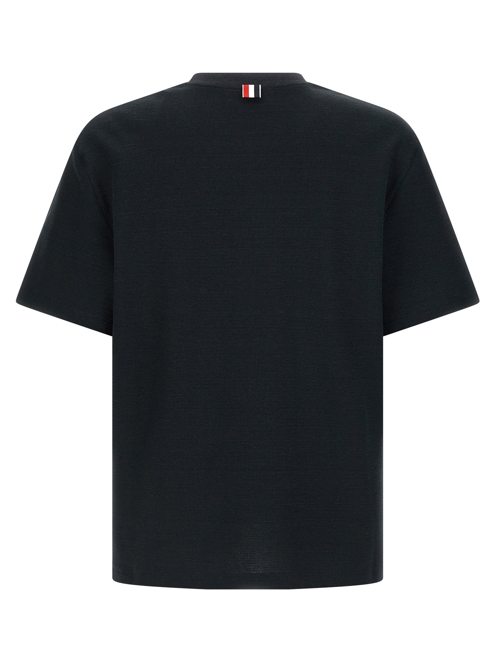 Thom Browne Blue Cotton T-Shirt