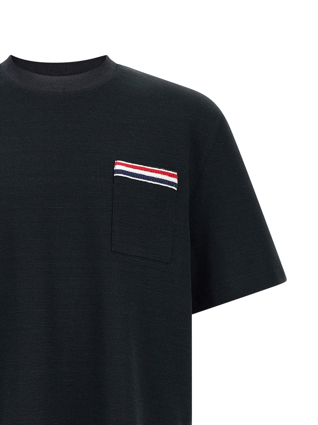 Thom Browne Blue Cotton T-Shirt