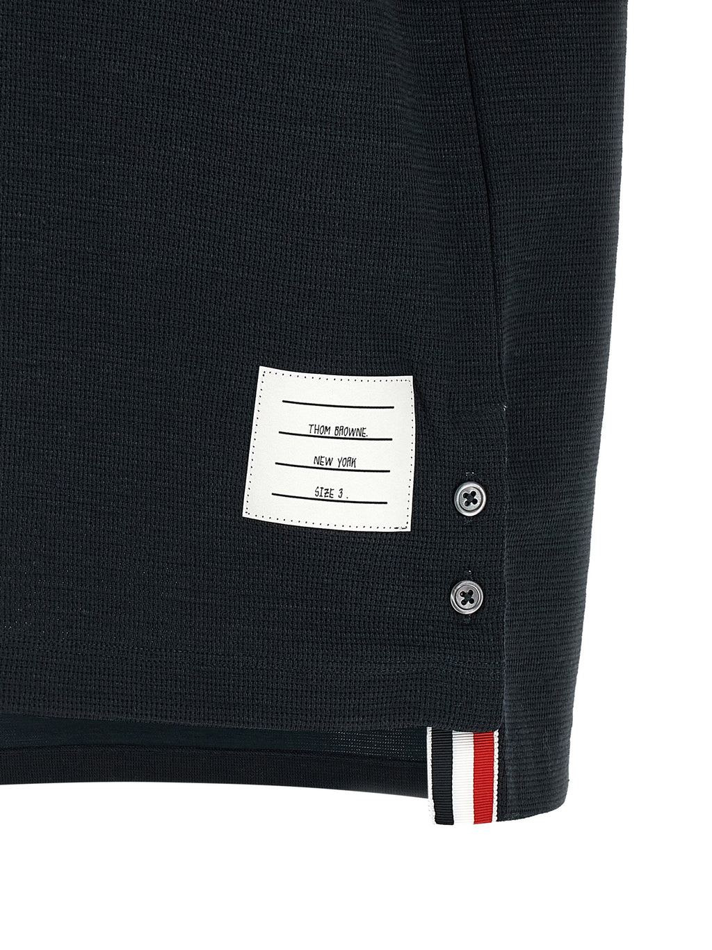 Thom Browne Blue Cotton T-Shirt