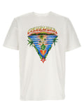 Casablanca White Organic Cotton T-Shirt