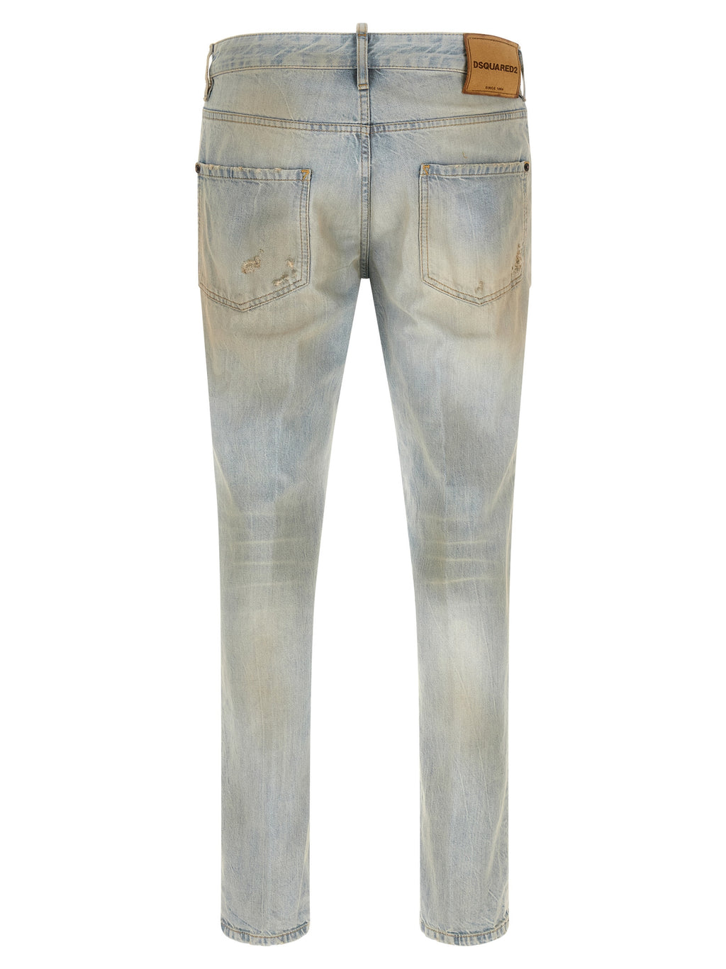 Dsquared² Blue Cotton Jeans Denim