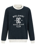 Brunello Cucinelli Blue Cotton Sweatshirt