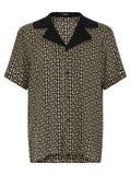 Balmain Bicolor Viscose Blouse