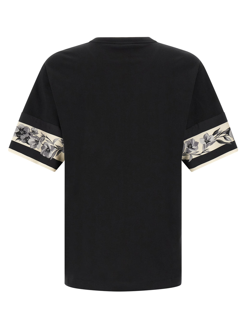 Dolce & Gabbana Black Cotton Long Sleeve T-Shirt