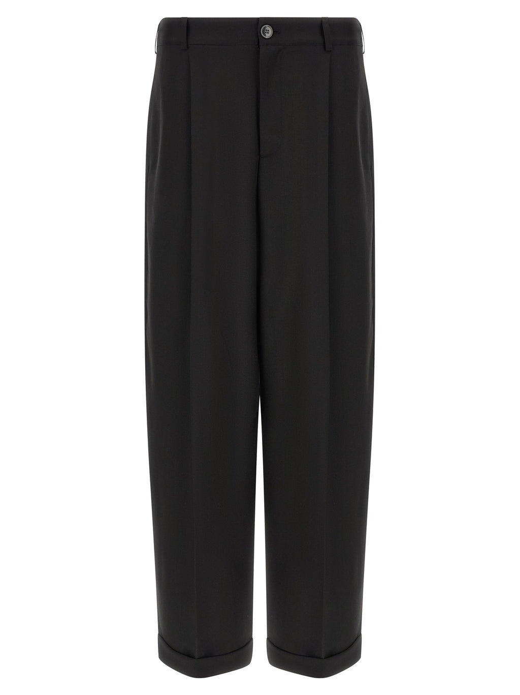 Marni Black Virgin Wool Casual Pants