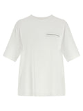 Peserico White Cotton T-Shirt