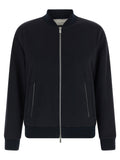 Peserico Blue Cotton Bomber