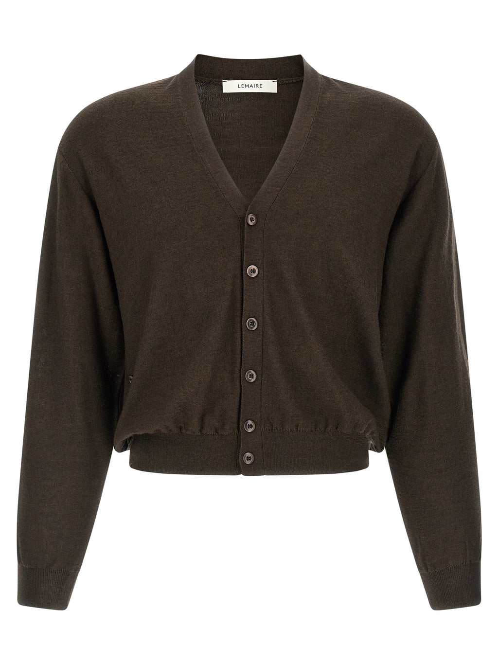 Lemaire Brown Marabou Cardigan