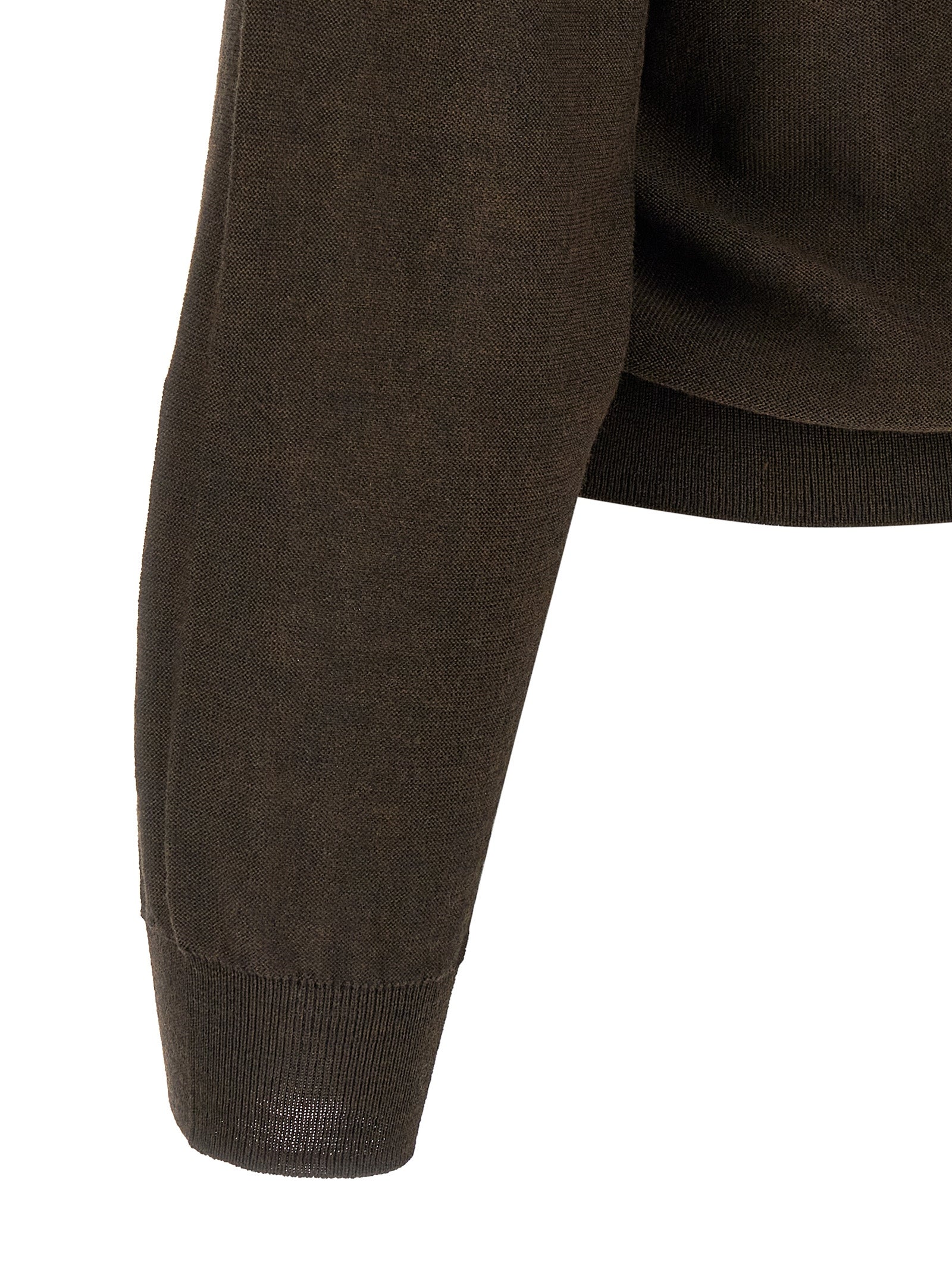 Lemaire Brown Marabou Cardigan