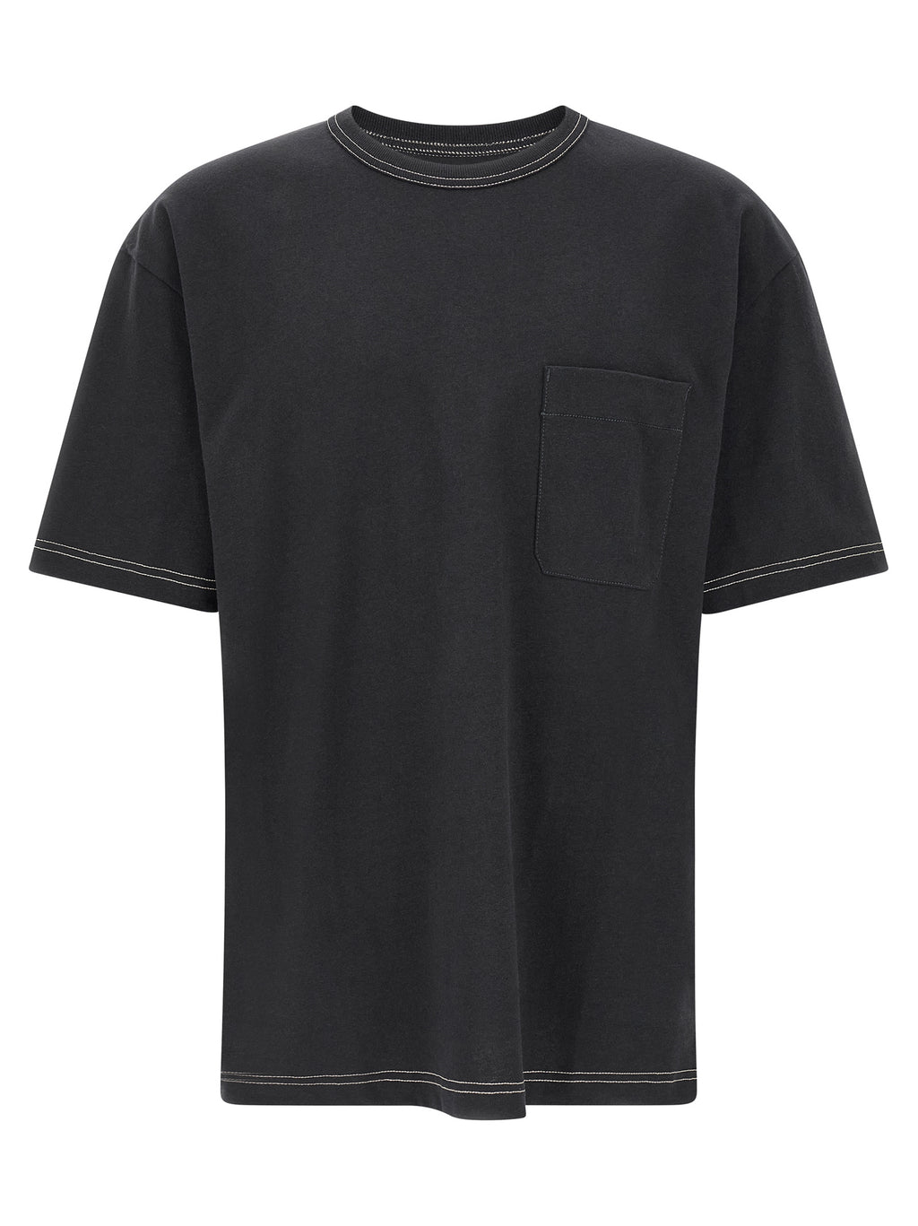 Lemaire Blue Cotton T-Shirt