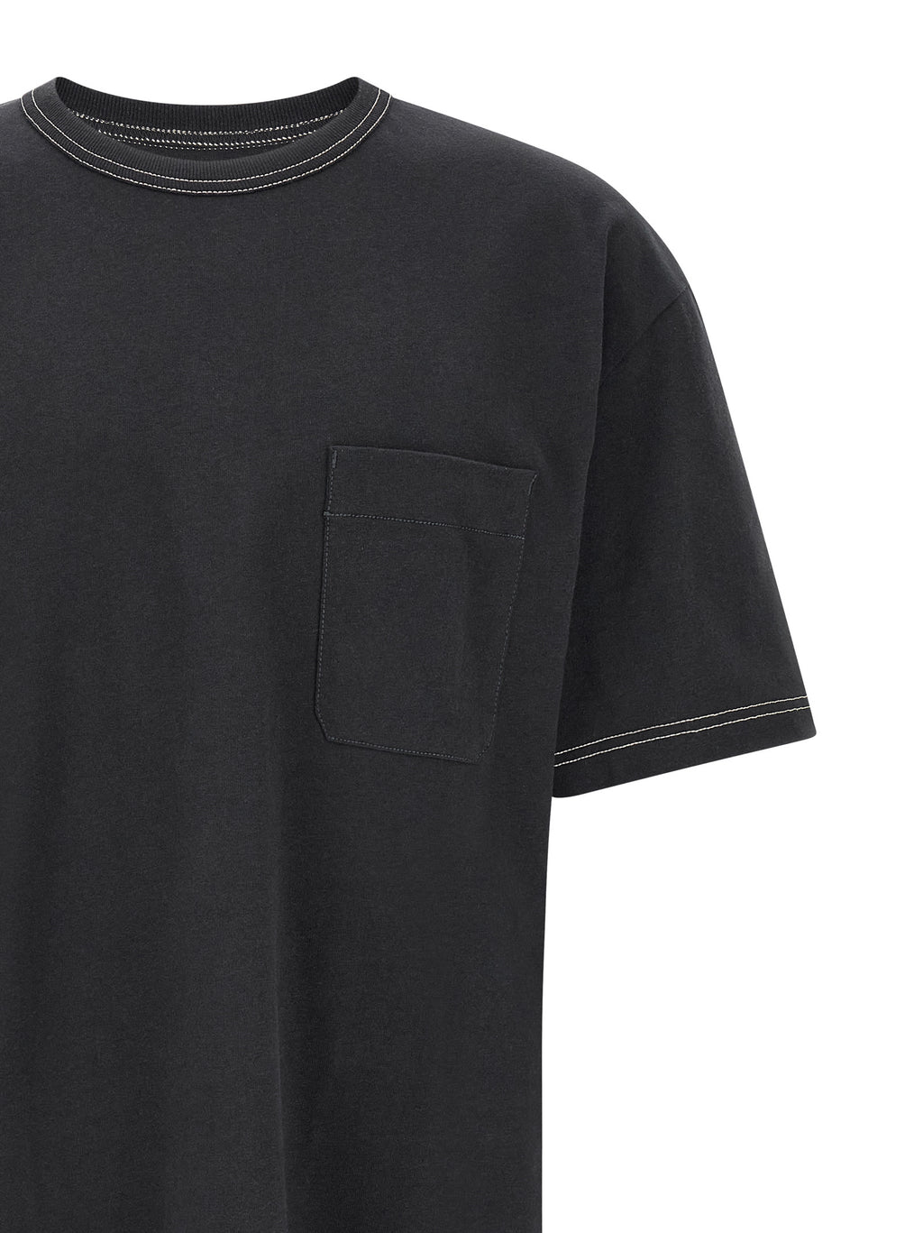 Lemaire Blue Cotton T-Shirt