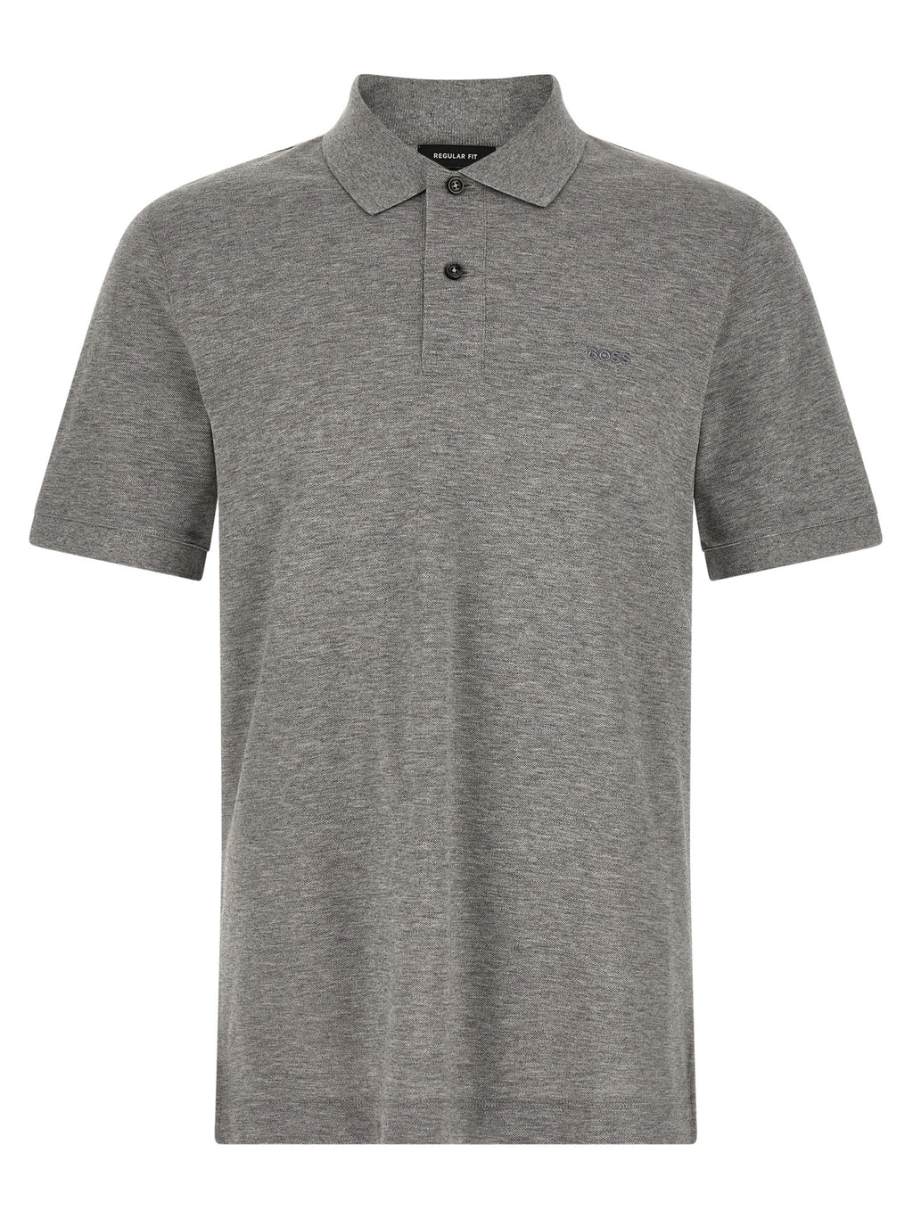 Hugo Boss Gray Cotton Polo Shirt
