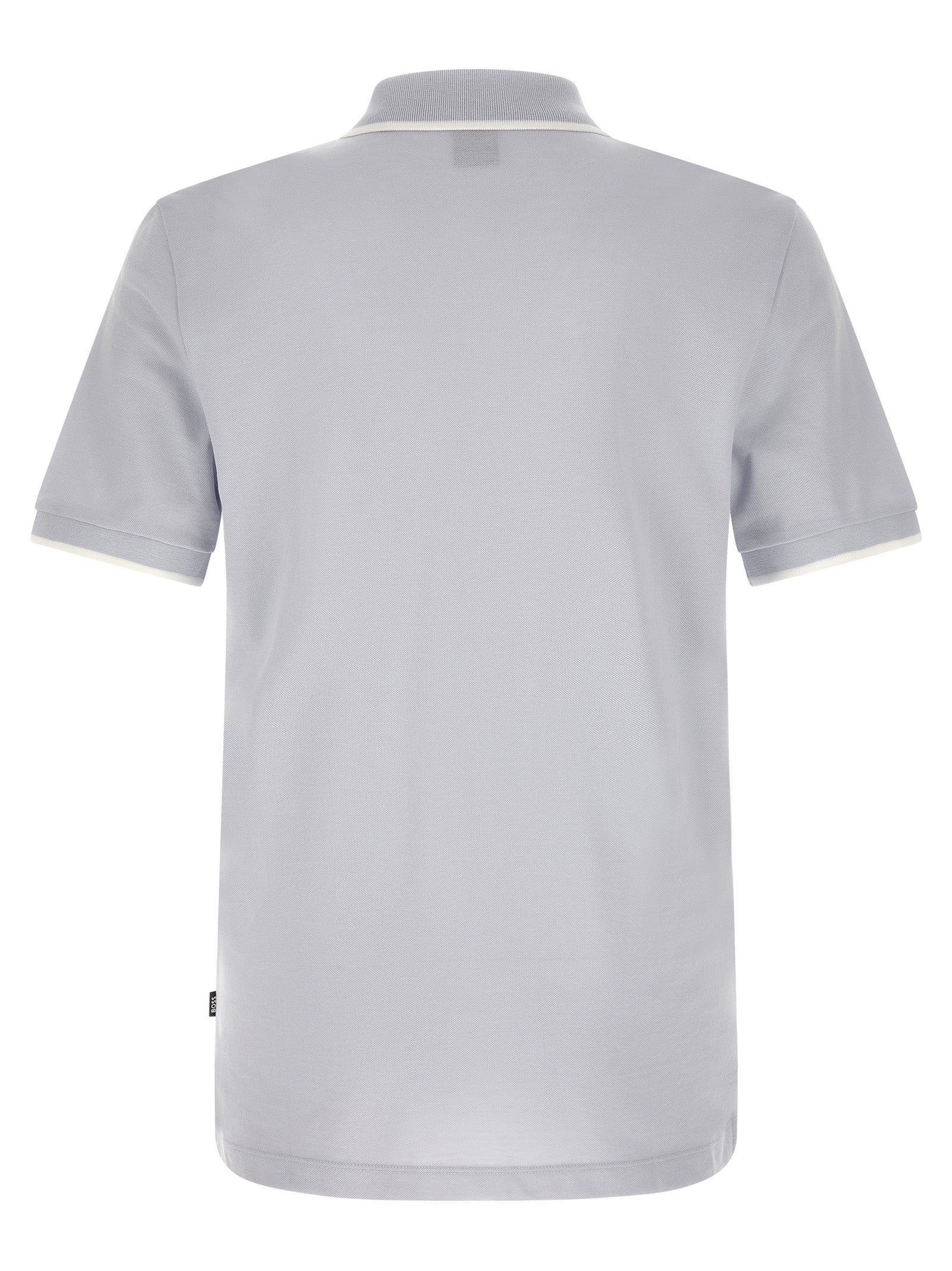 Hugo Boss Blue Cotton Polo Shirt
