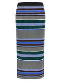 PINKO Multicolor Viscose Midi Skirt