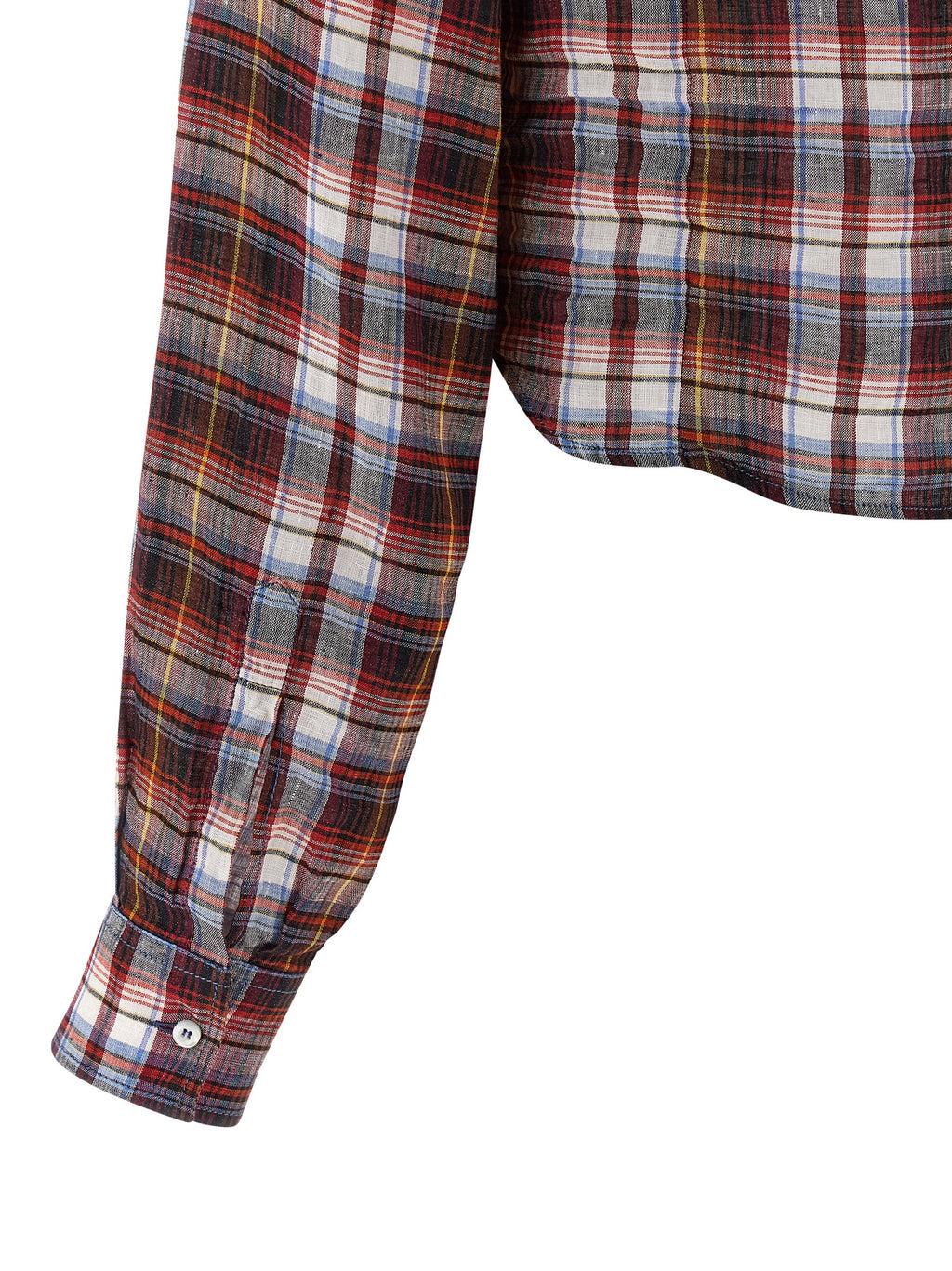 Dsquared² Multicolor Linen Blouse