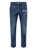 Dsquared² Blue Cotton Jeans Denim