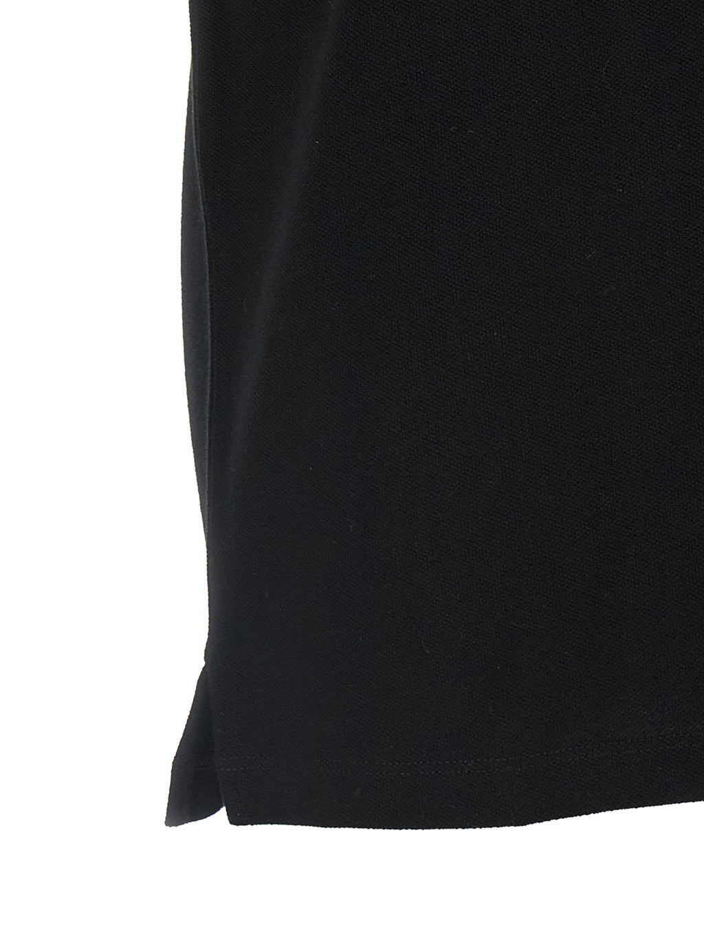 Valentino Garavani Black Cotton Polo Shirt
