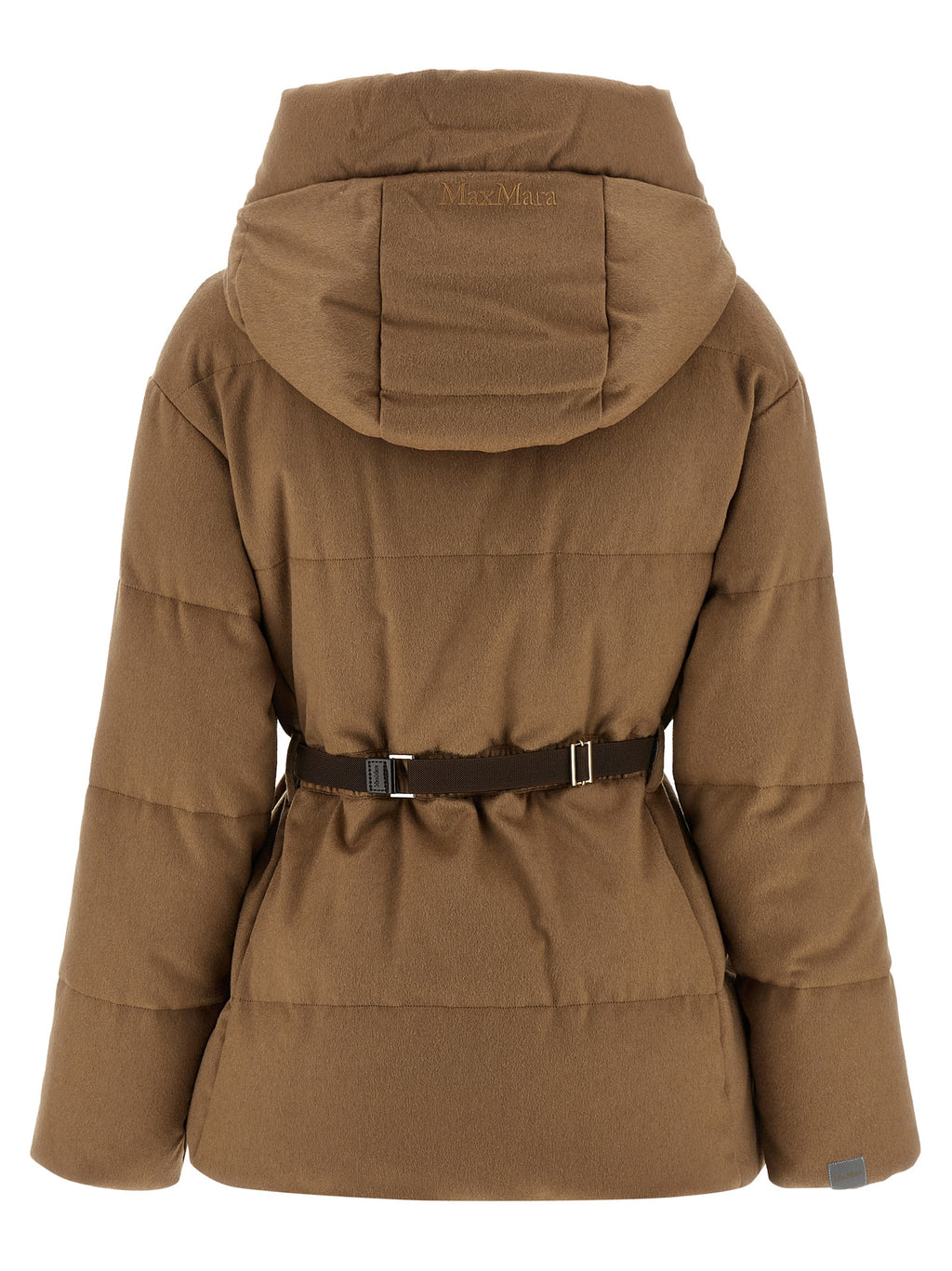 Max Mara Brown Camel Hair  Full-Length Jacket