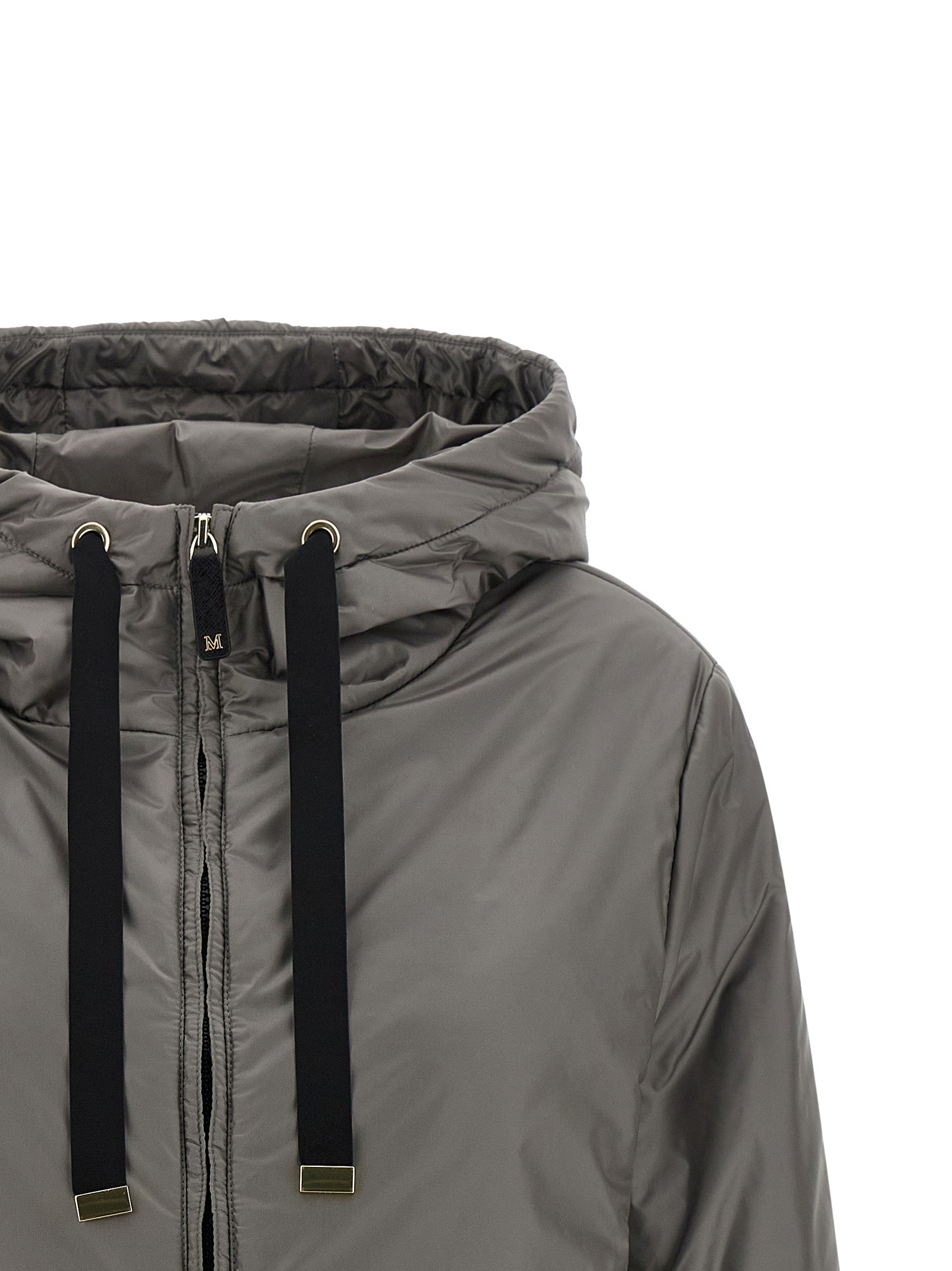 Max Mara Gray Polyester Jacket