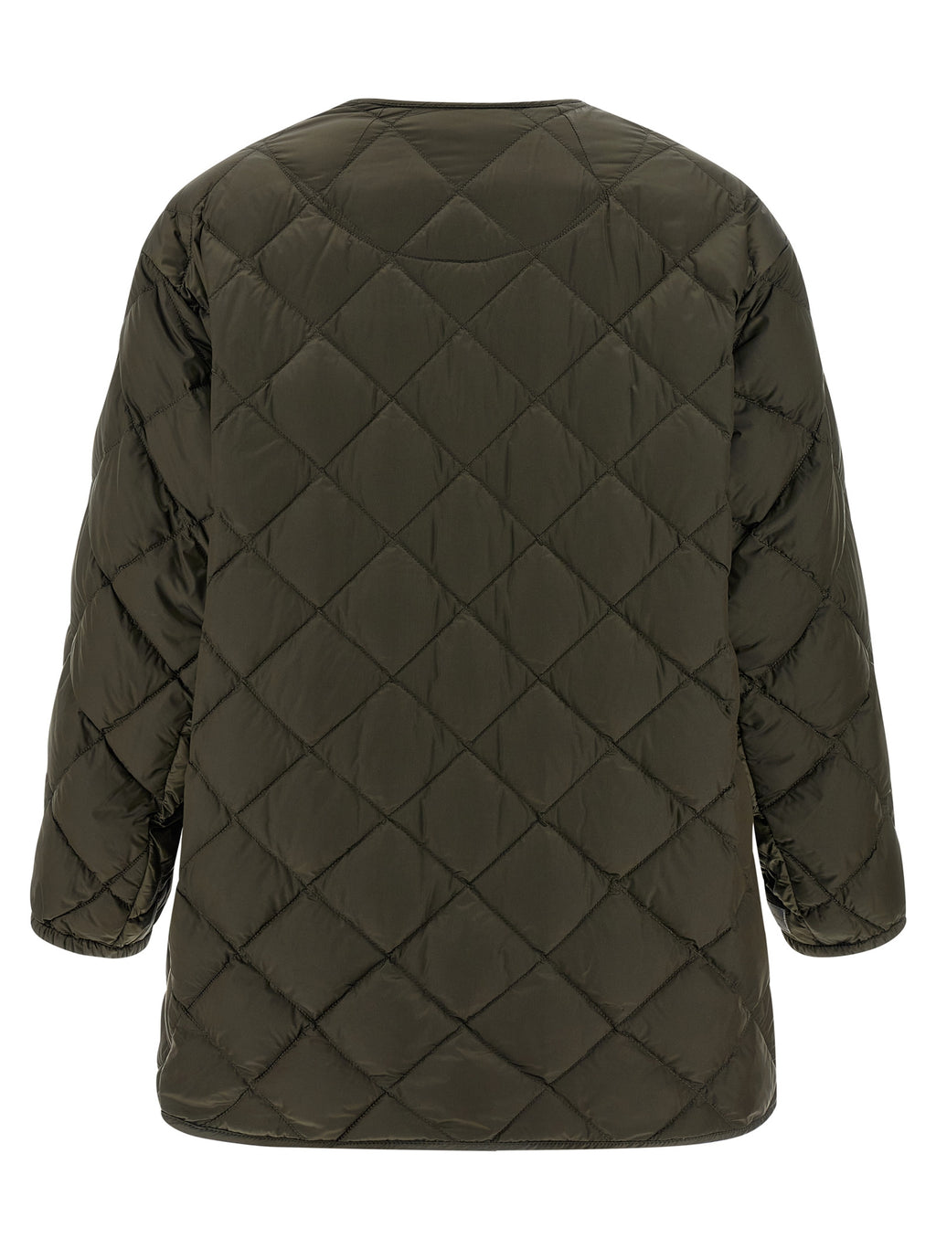 Max Mara Bicolor Polyamide Full-Length Jacket