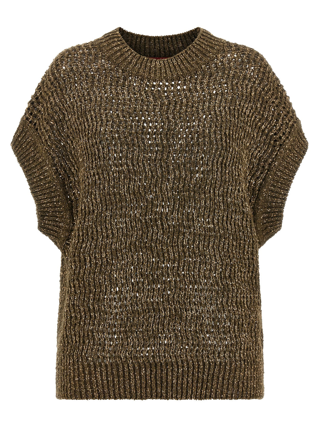 Max Mara Bicolor Cotton Cardigan