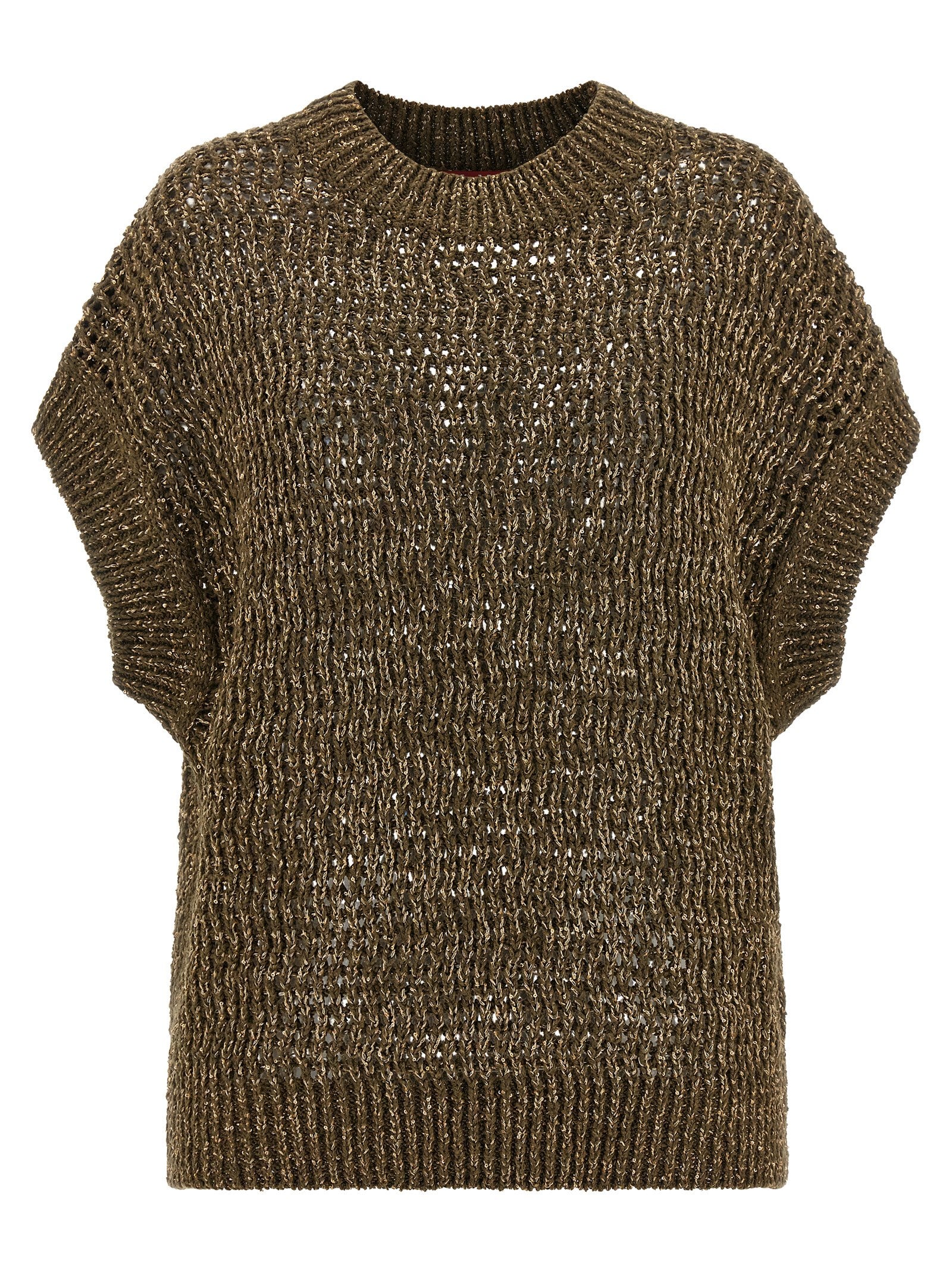Max Mara Bicolor Cotton Cardigan