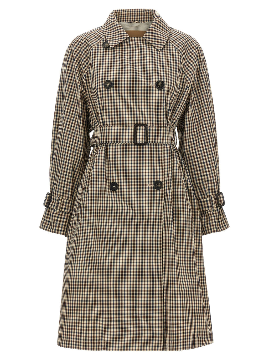 Max Mara Brown Cotton Coat