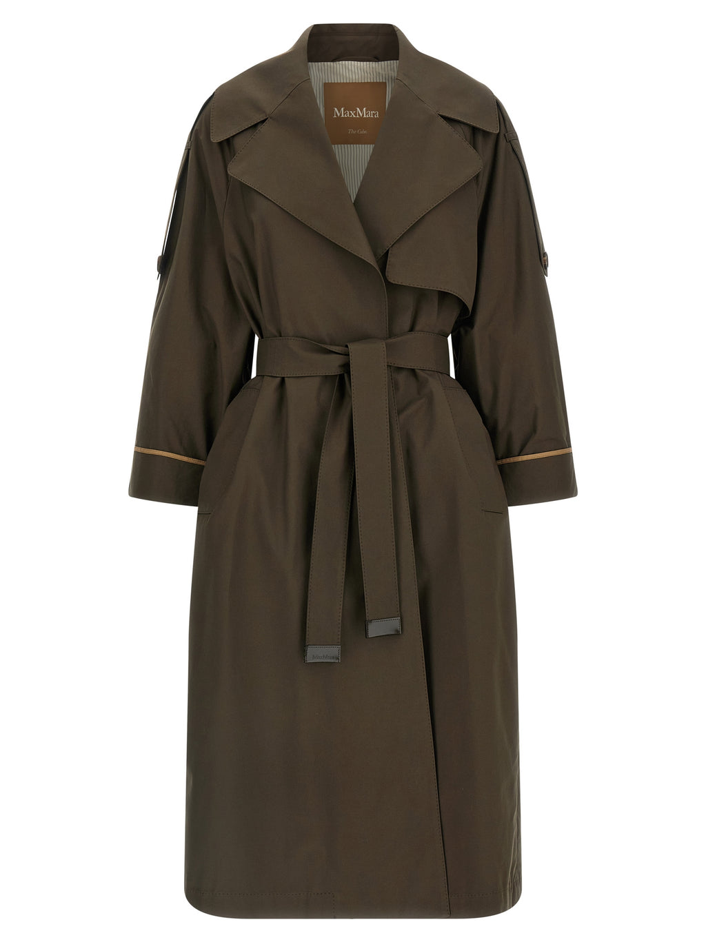 Max Mara Bicolor Cotton Coat