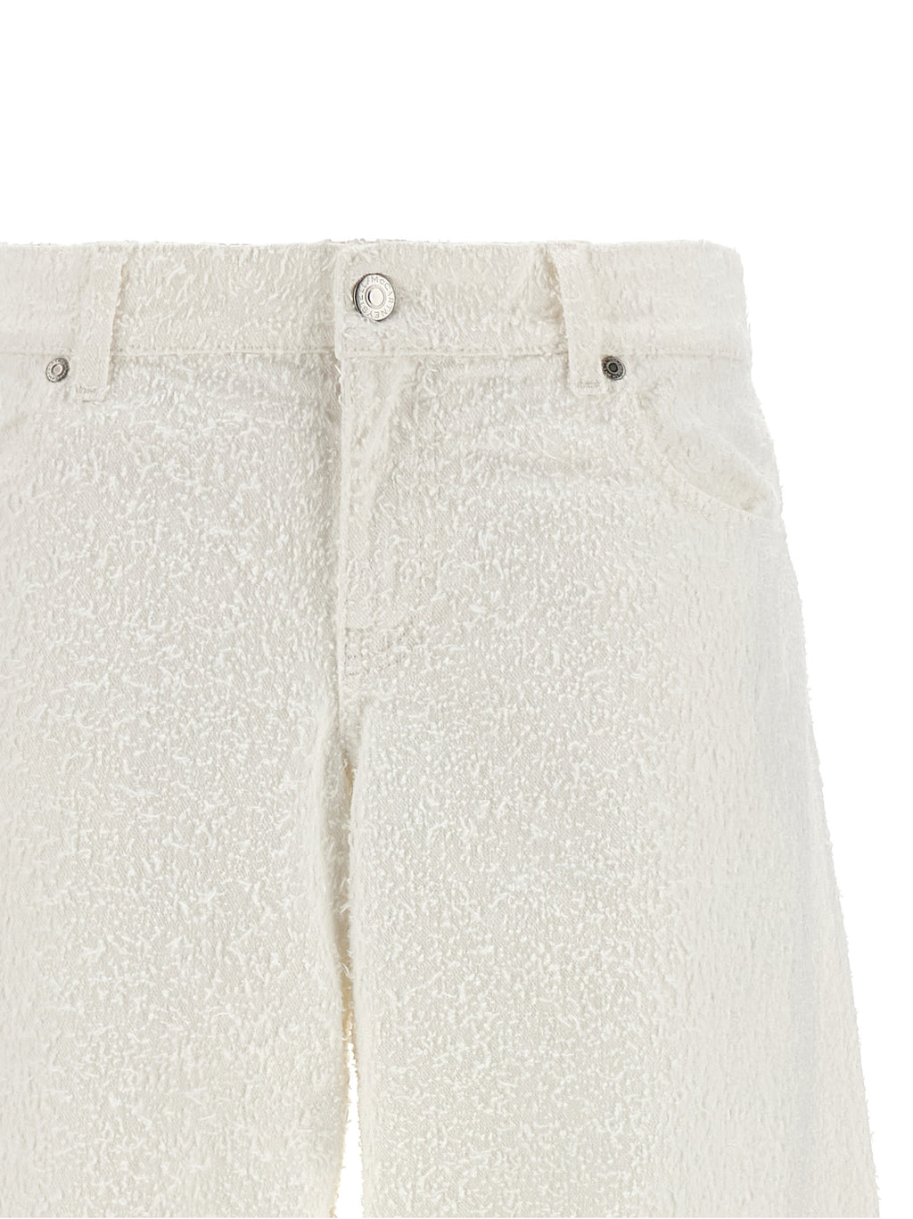 Stella McCartney White Cotton Jeans Denim