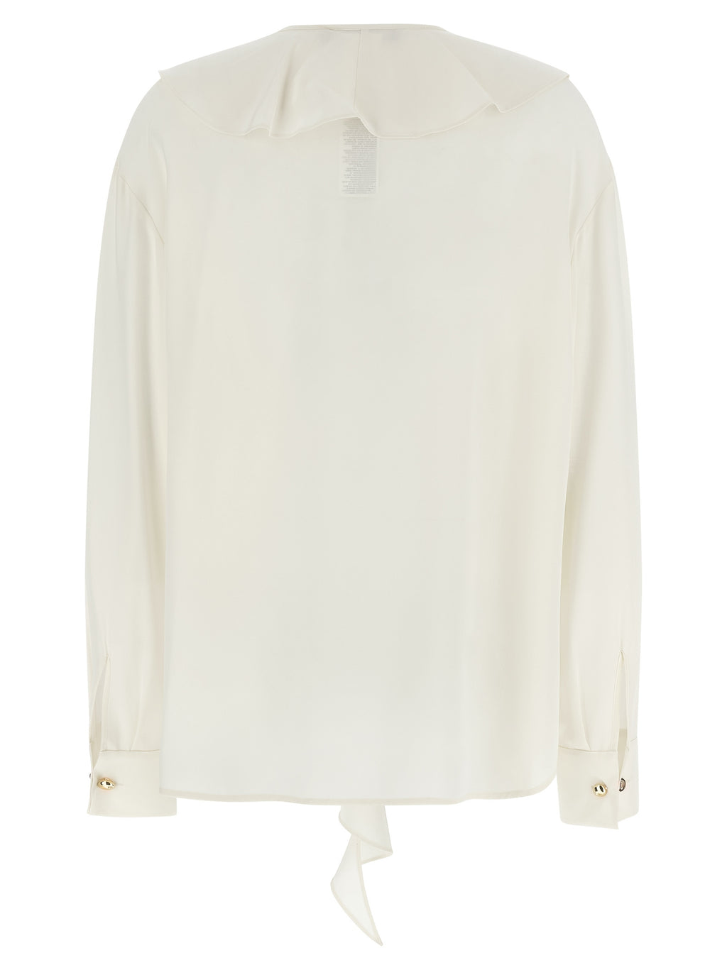 Max Mara White Silk Blouse