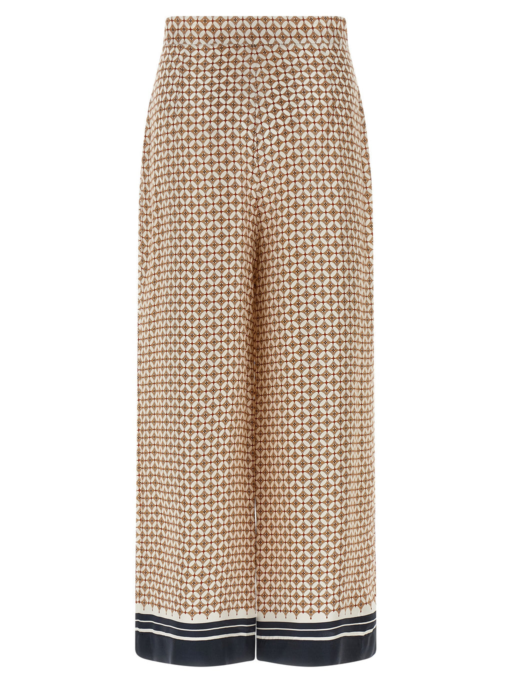 Max Mara Blue Silk Pants