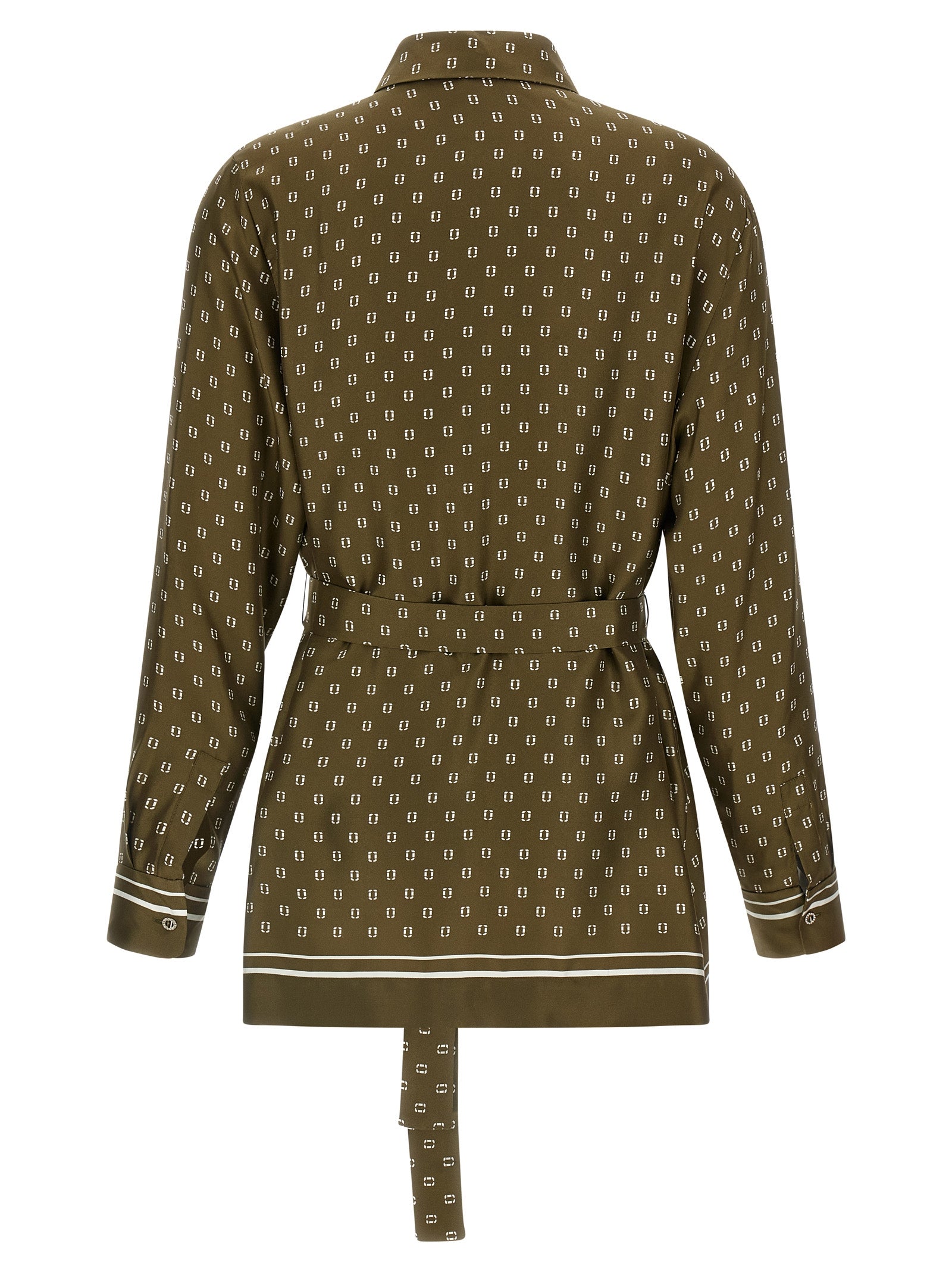 Max Mara Bicolor Silk Blouse