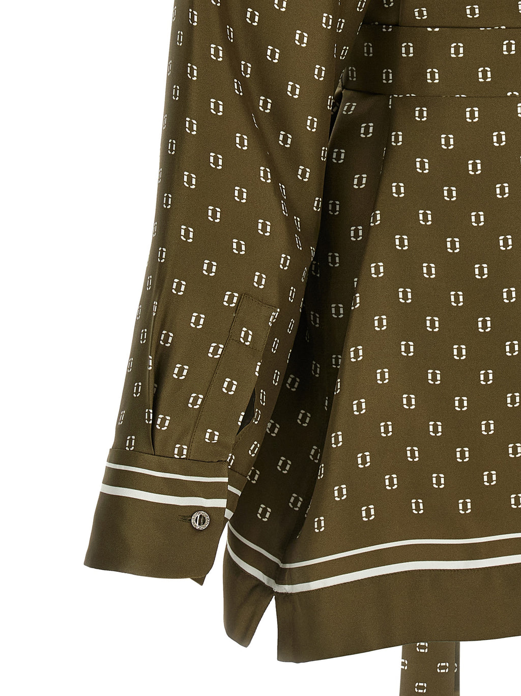 Max Mara Bicolor Silk Blouse