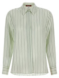 Max Mara Bicolor Silk Blouse