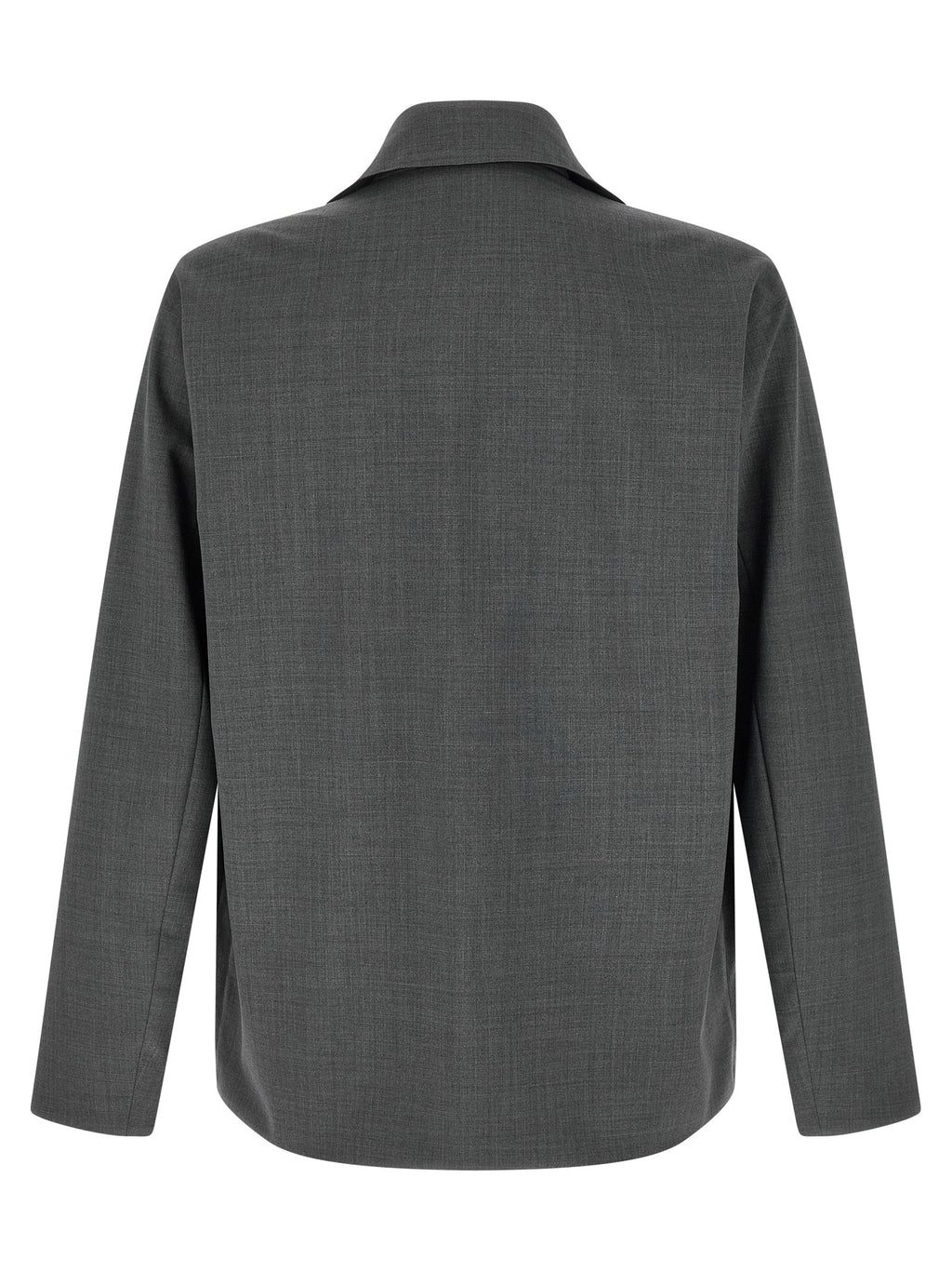 Herno Gray Polyester Full-Length Jacket