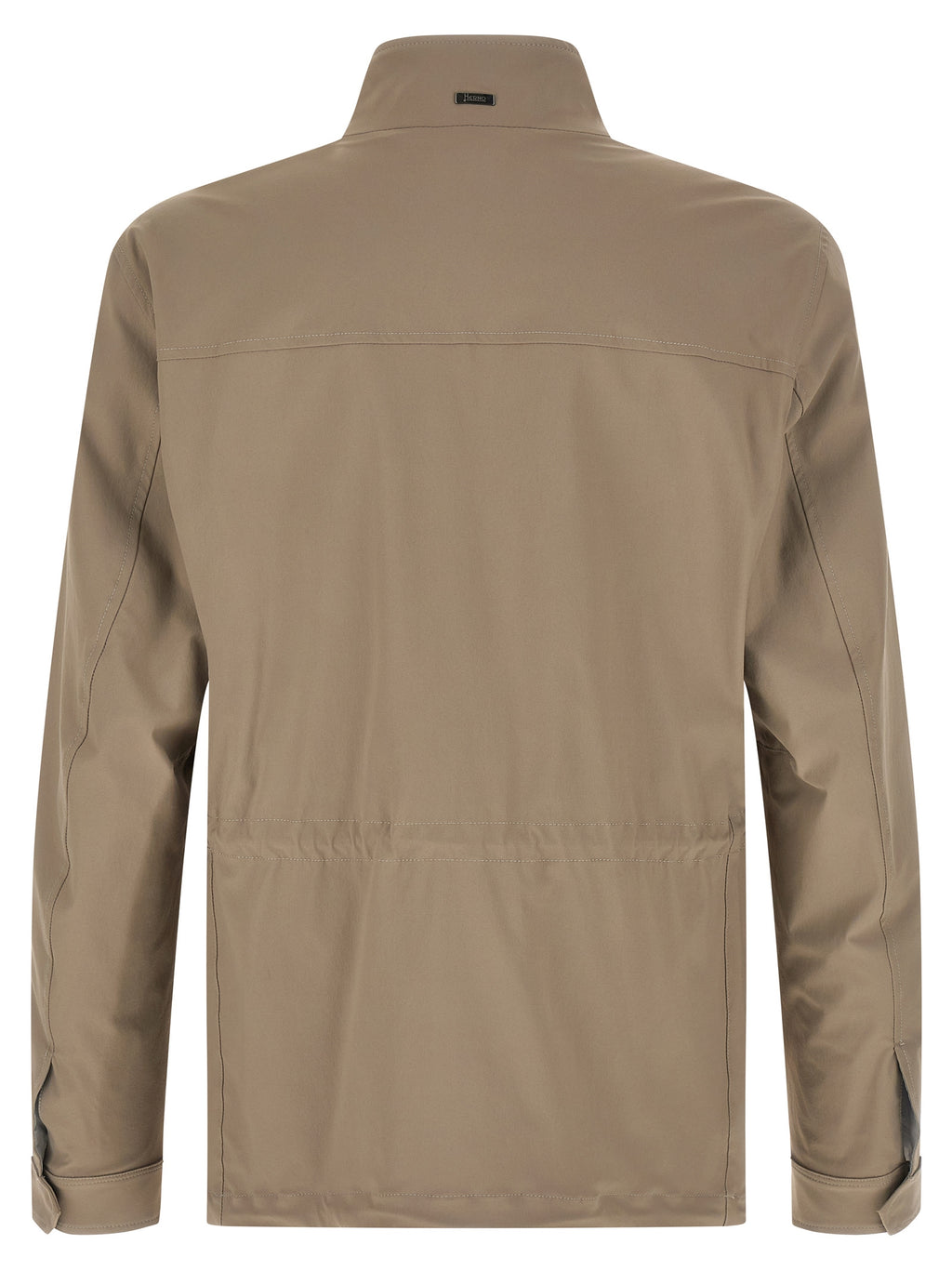 Herno Beige Polyamide Full-Length Jacket
