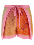 PINKO Multicolor Viscose Shorts