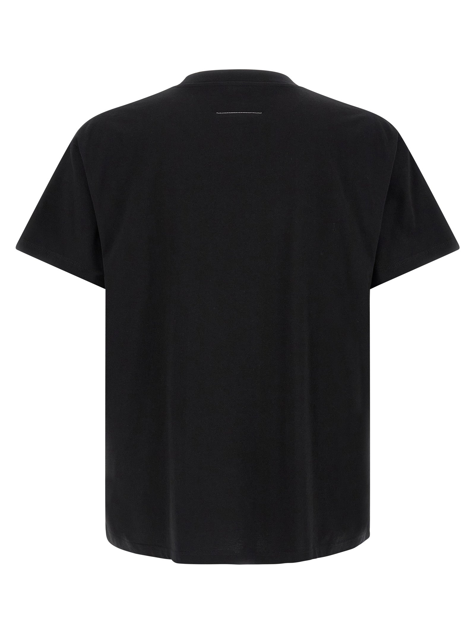 MM6 Maison Margiela Black Cotton T-Shirt