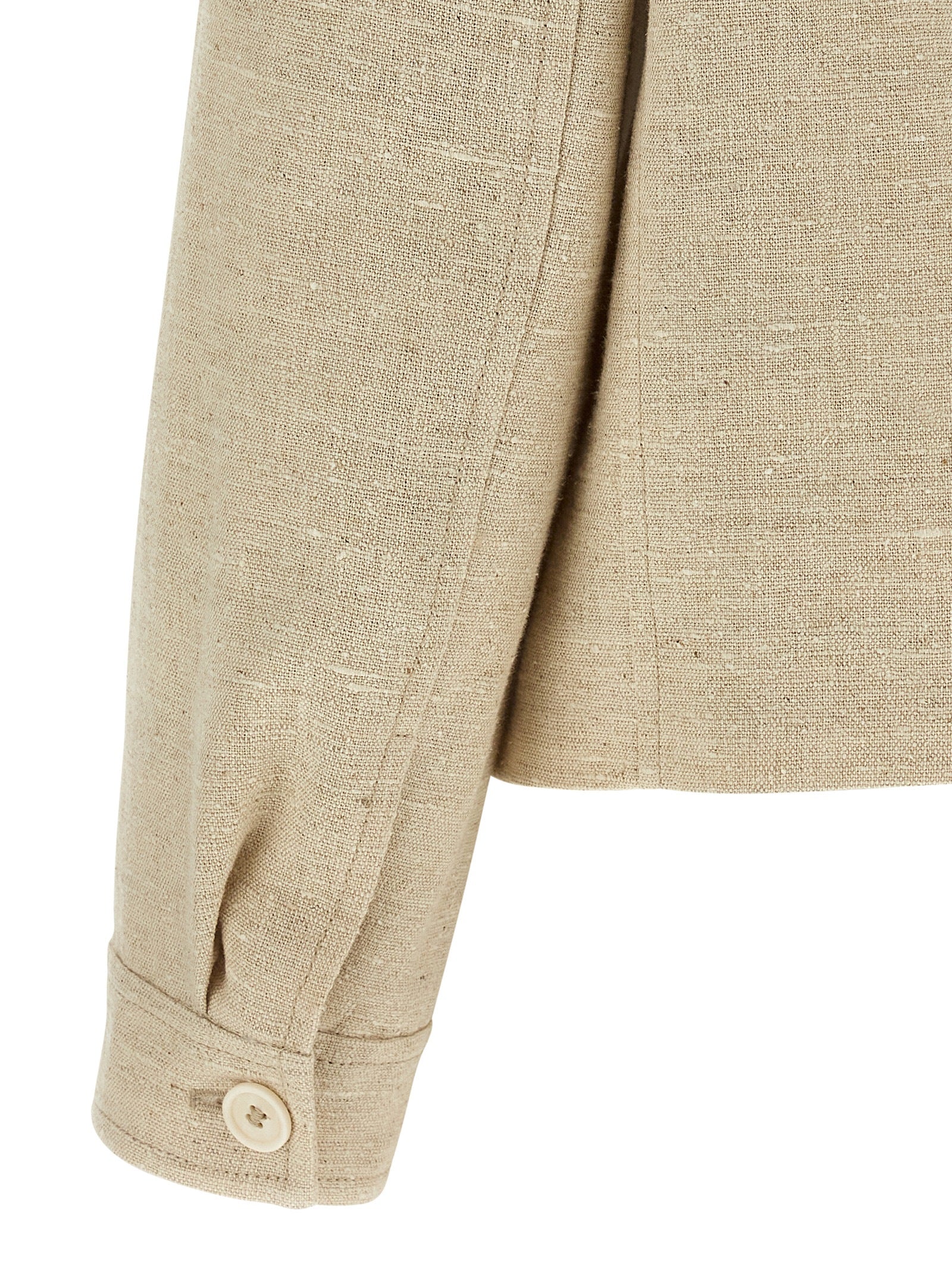 Brunello Cucinelli Beige Linen Jacket
