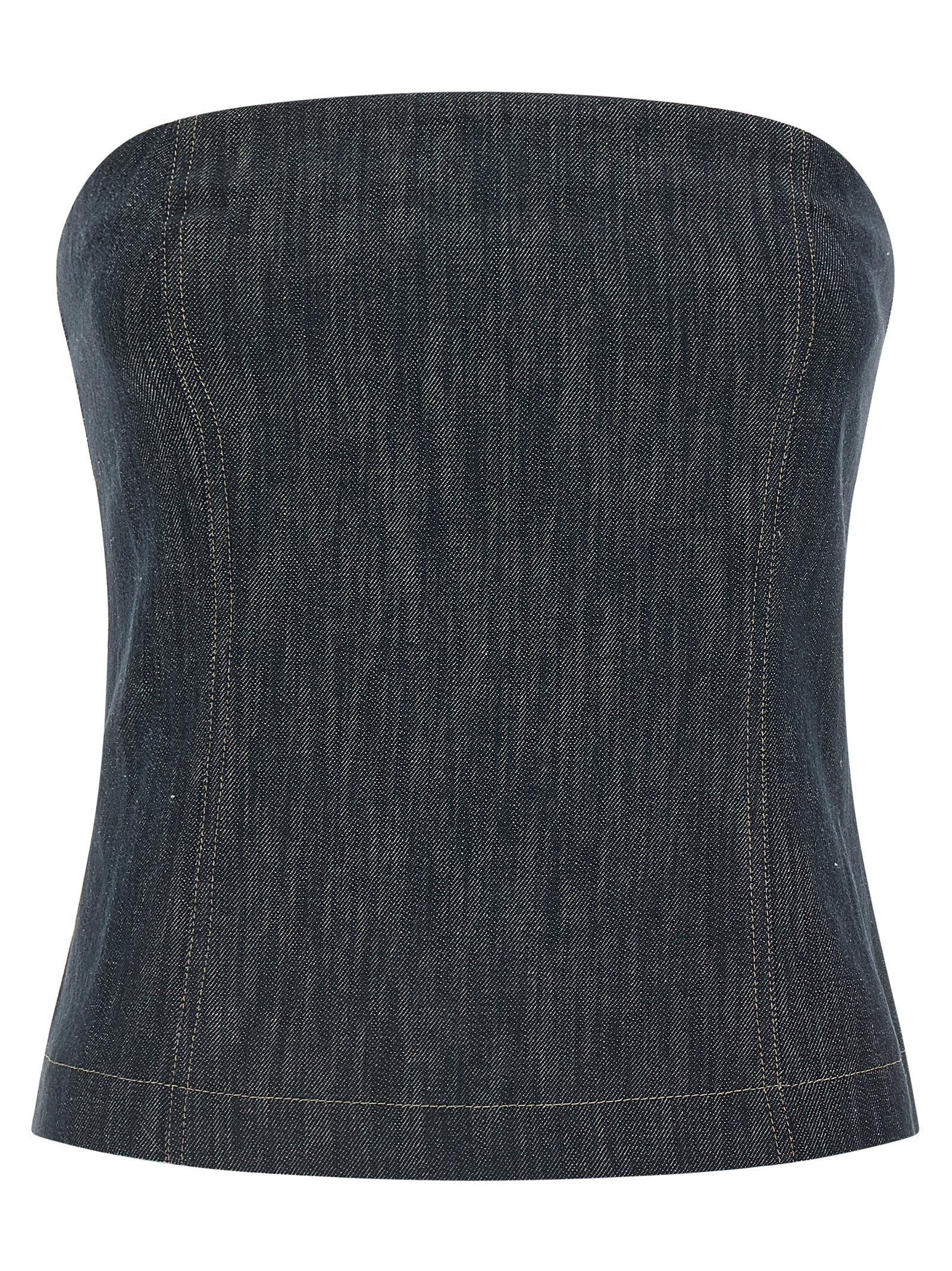 Brunello Cucinelli Blue Denim Shirt