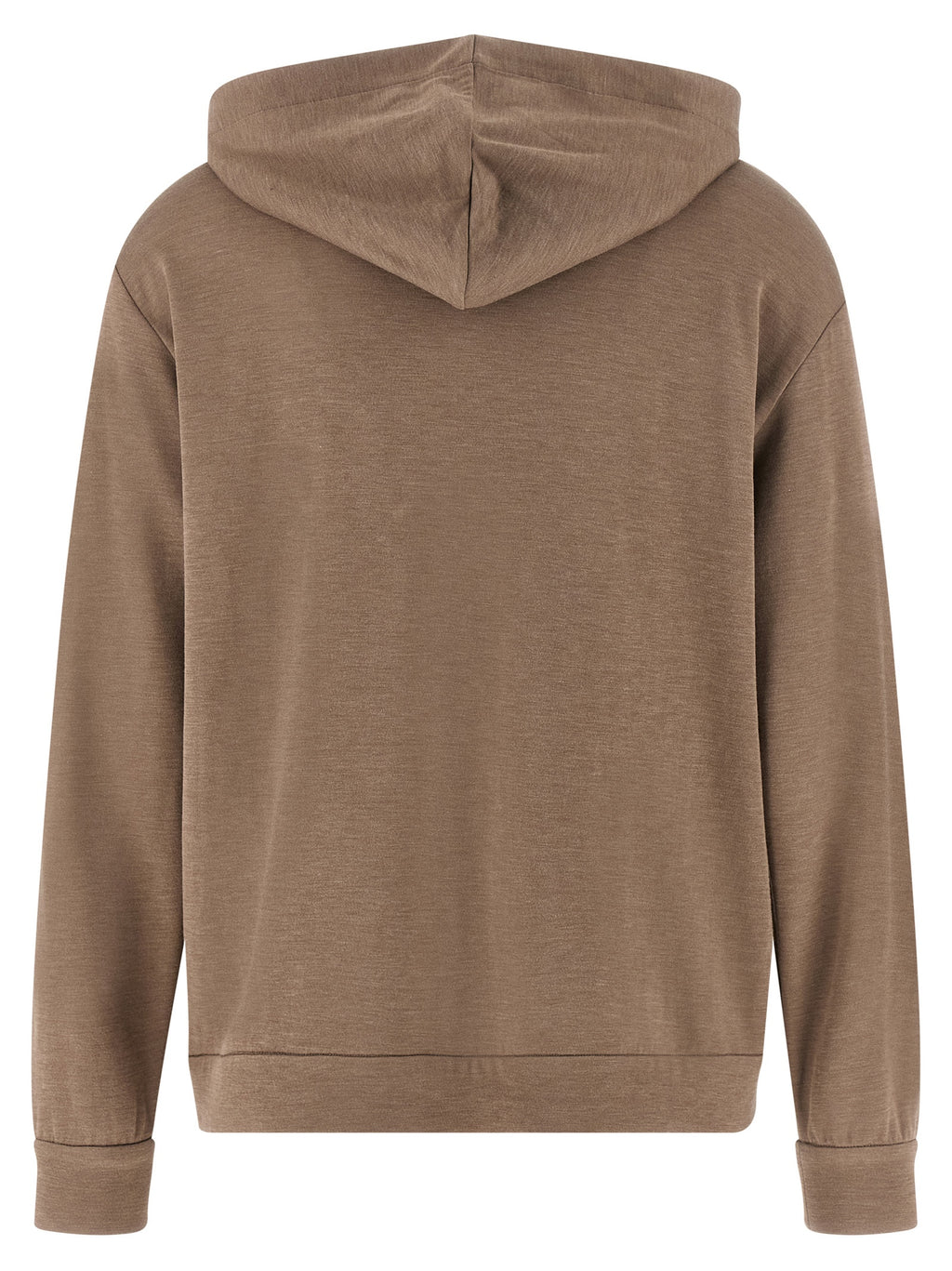 Brunello Cucinelli Brown Cotton Hoodie