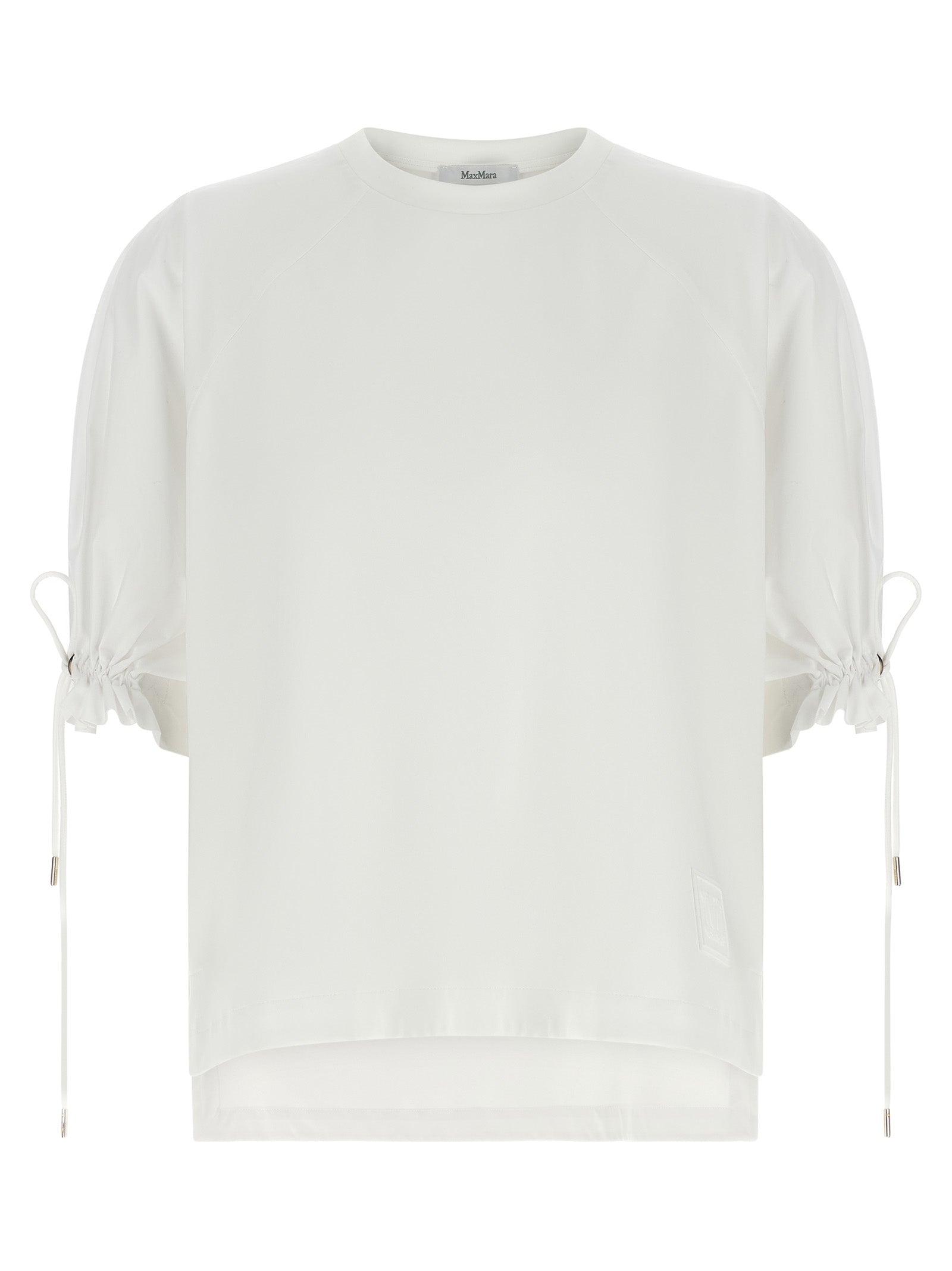 Max Mara White Polyamide T-Shirt