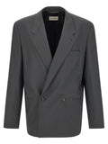 Lemaire Gray Polyester Blazer