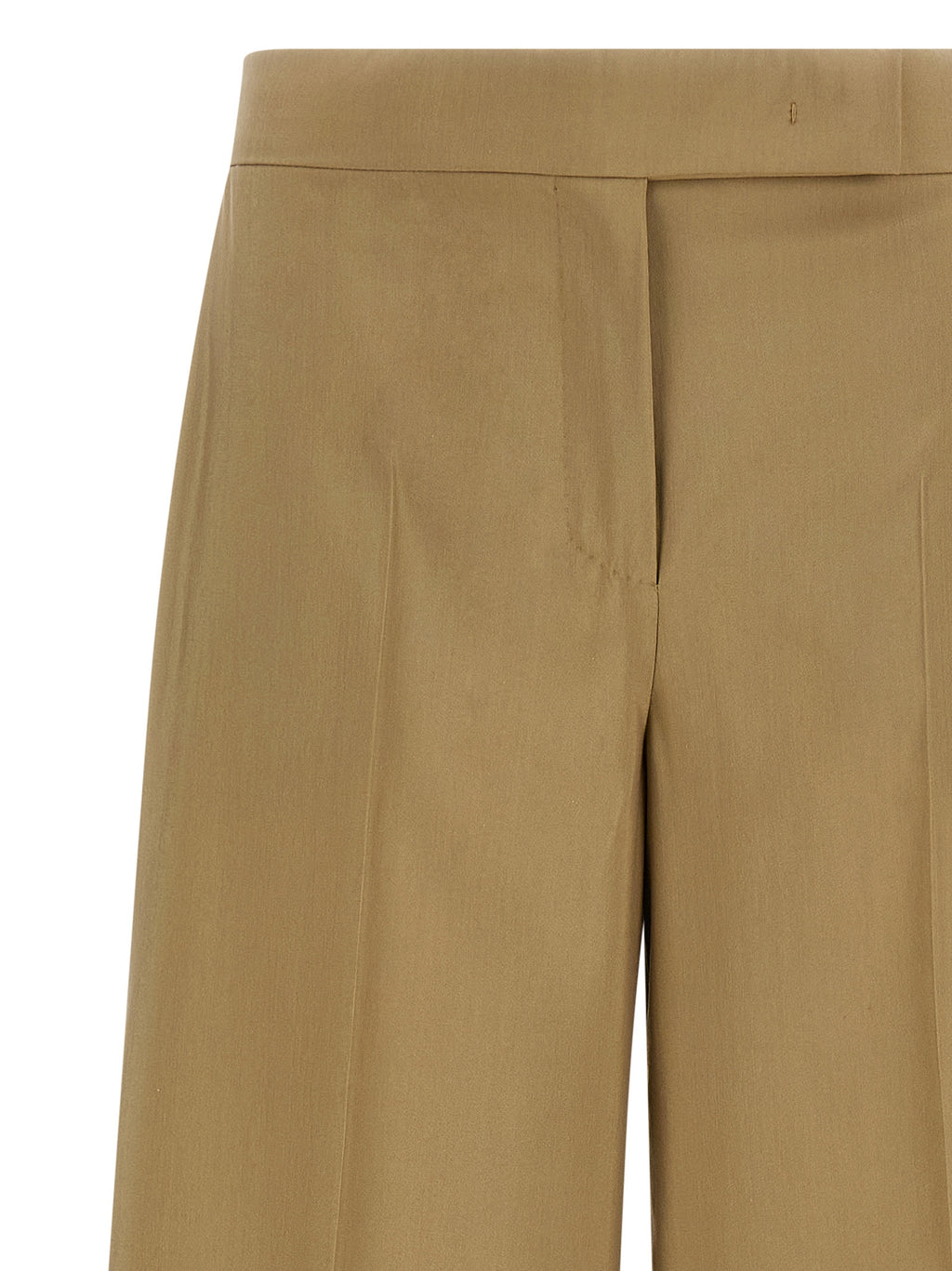 Max Mara Beige Virgin Wool Dress Pants